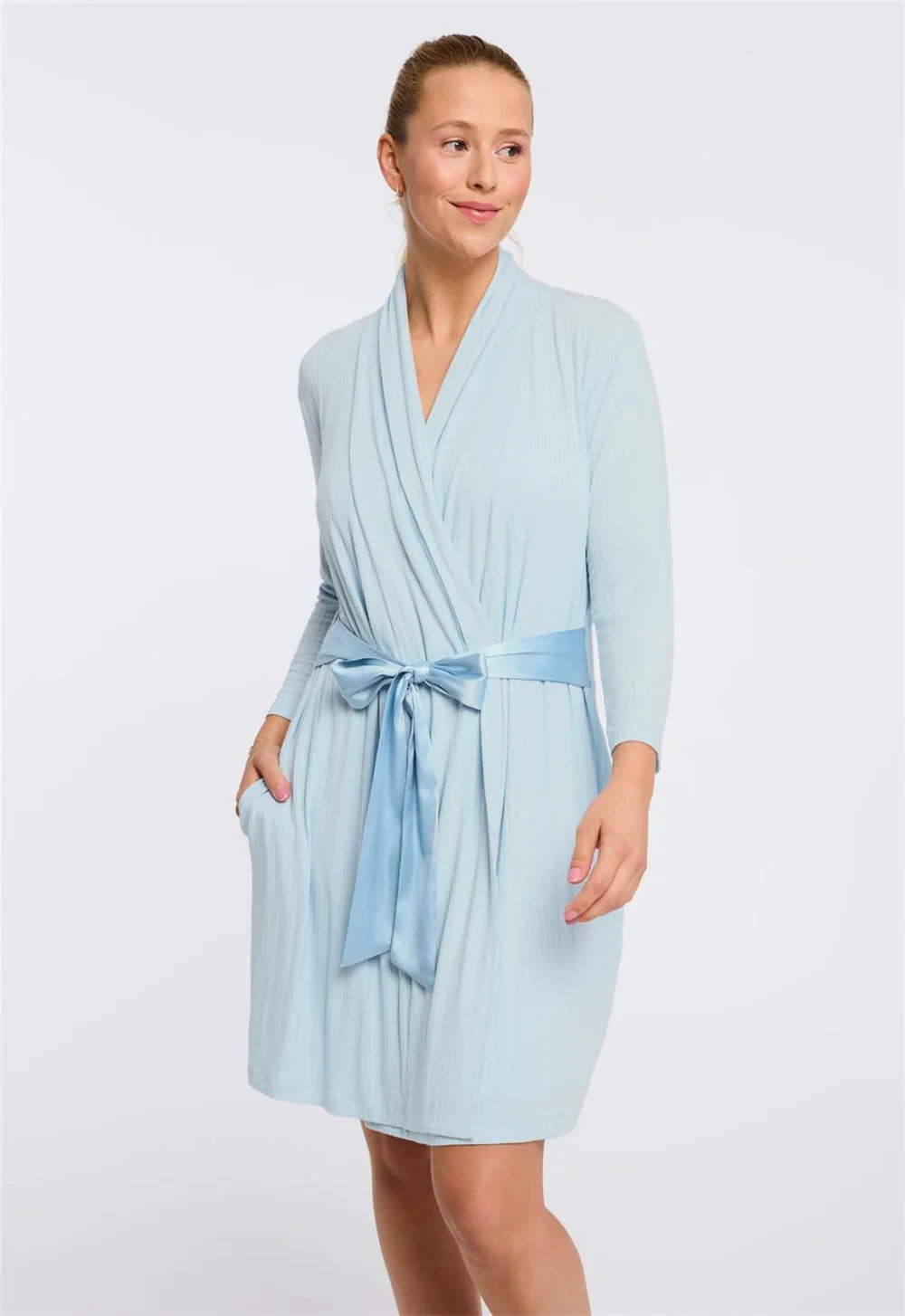 Fleur't Iconic Robe (Lagoon Pointelle)