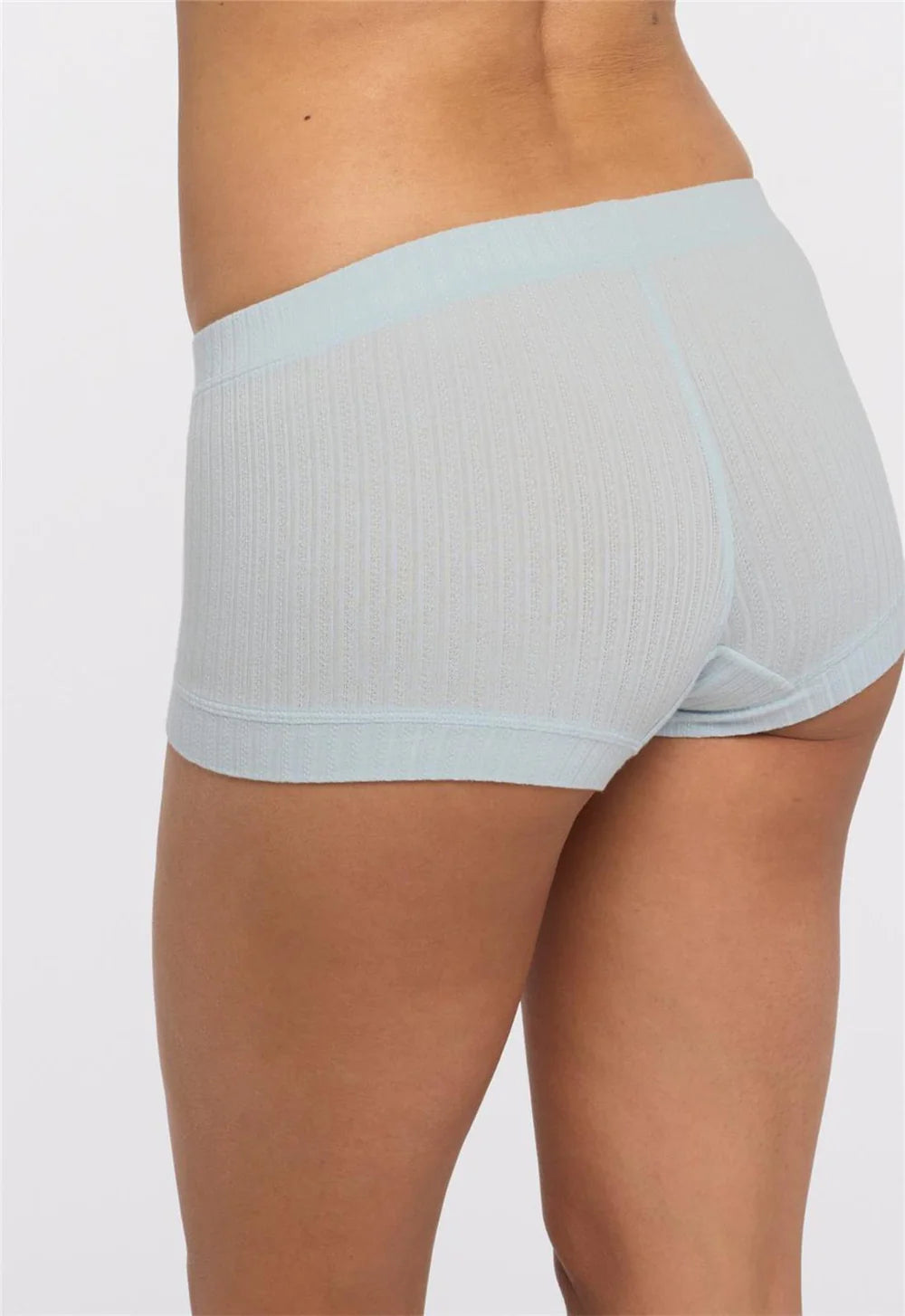 Fleur't Boxer Short (Lagoon Pointelle)