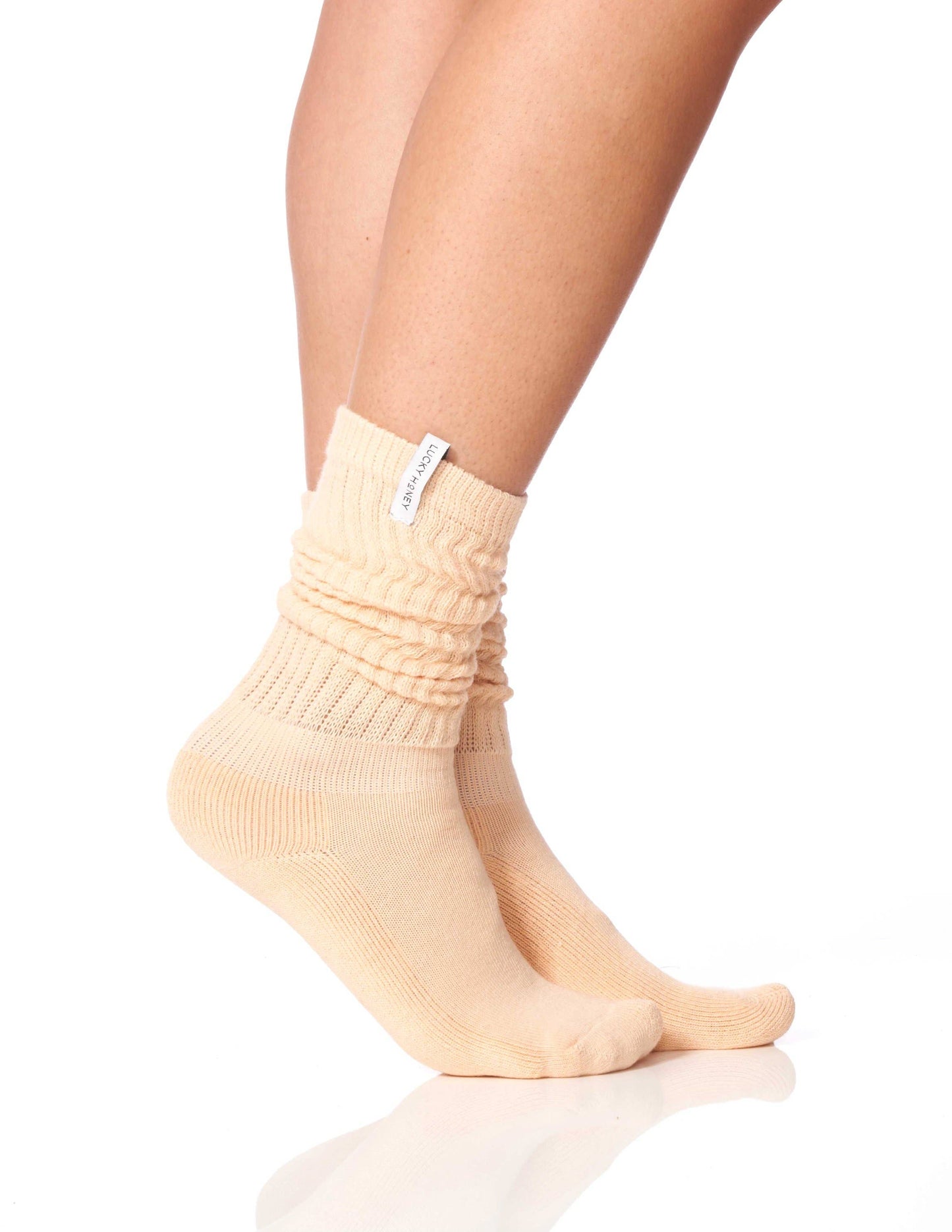 The Lightweight Scrunchie Sock Tan