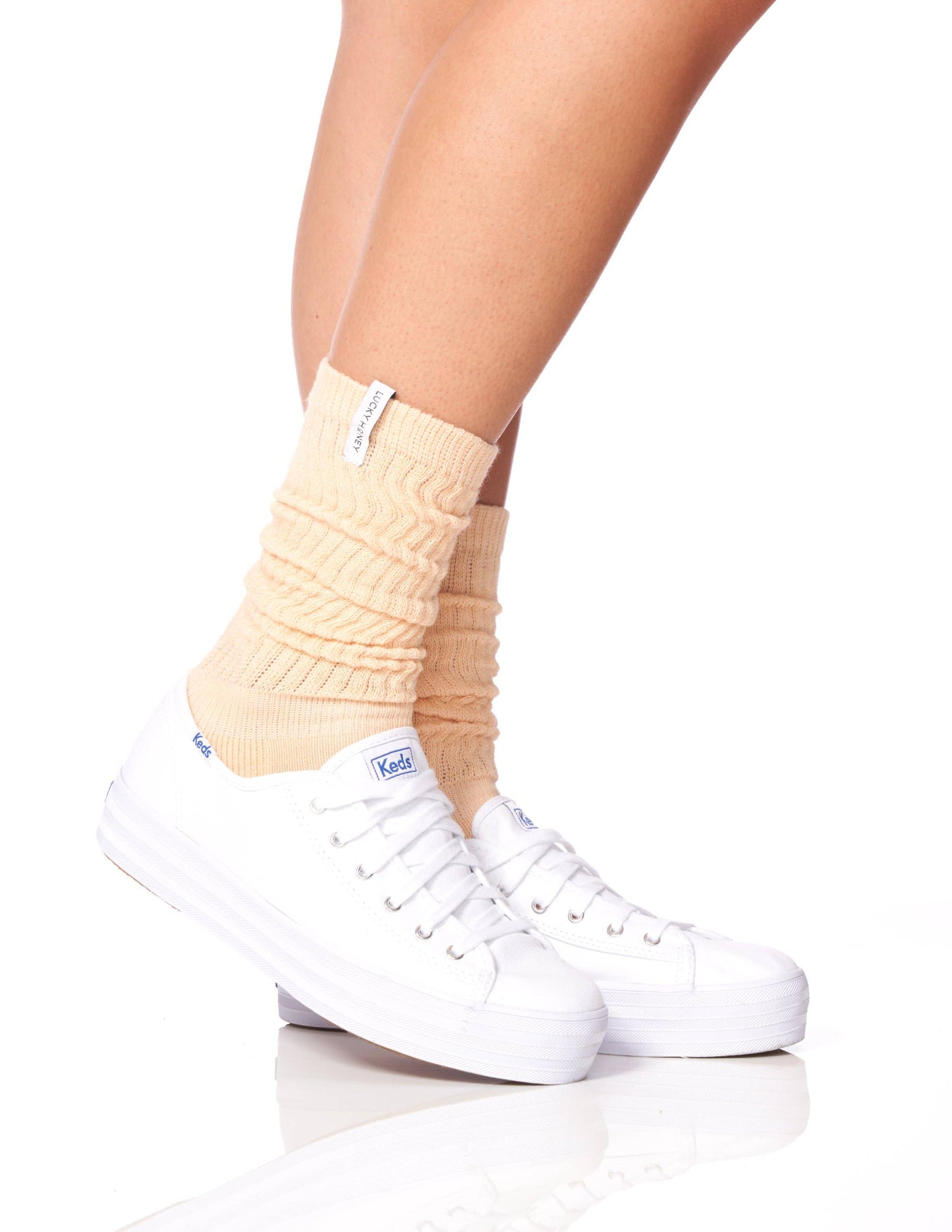 The Lightweight Scrunchie Sock Tan