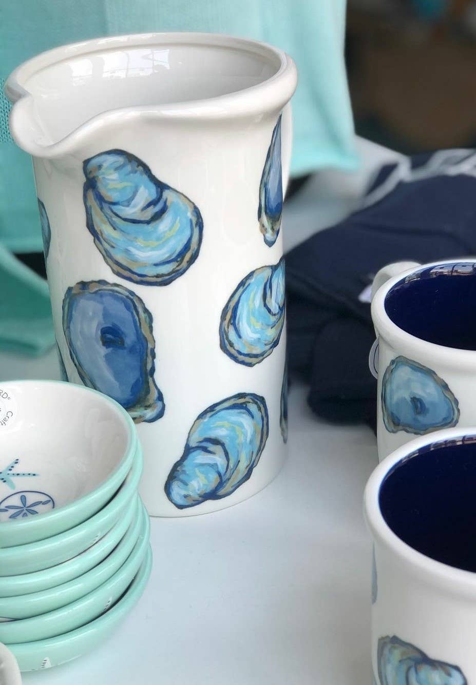 Aqua Shells Tasting Bowl