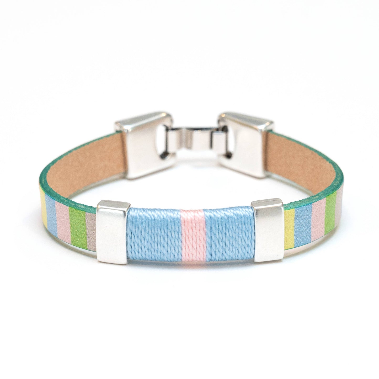 Bristol Bracelet - Multi/Blue/Pink/Silver