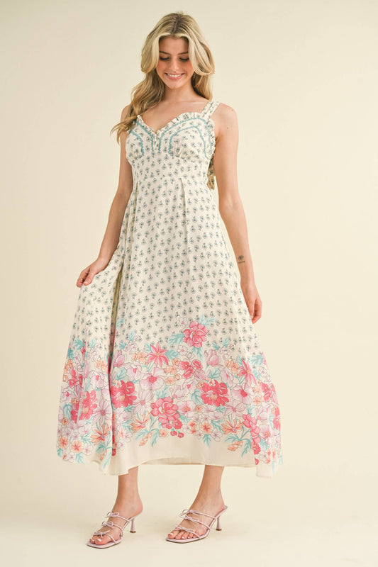 INDIA FLORAL DAZE DRESS