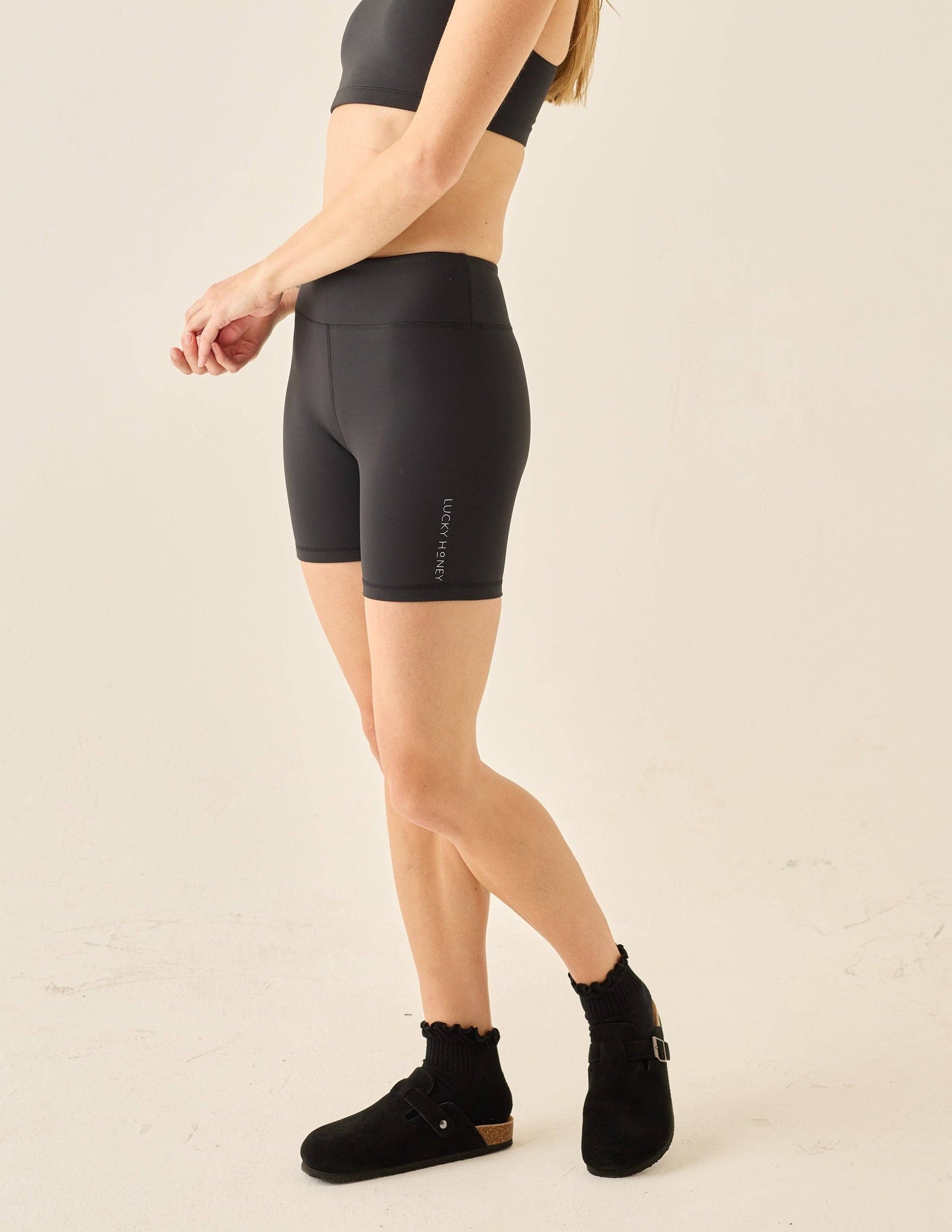 The Ruffle Grip Sock: Lemon