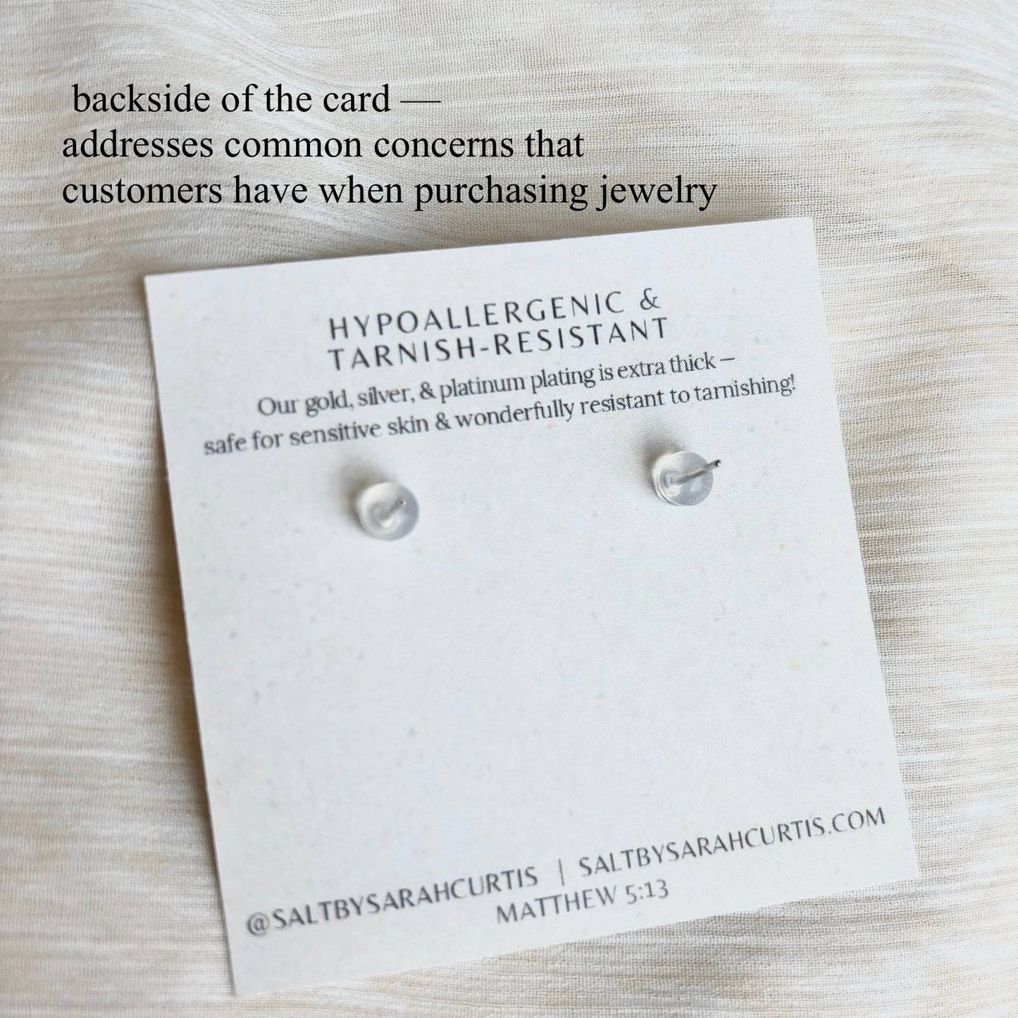 SEASHELL STUDS | silver | dainty shell stud earrings