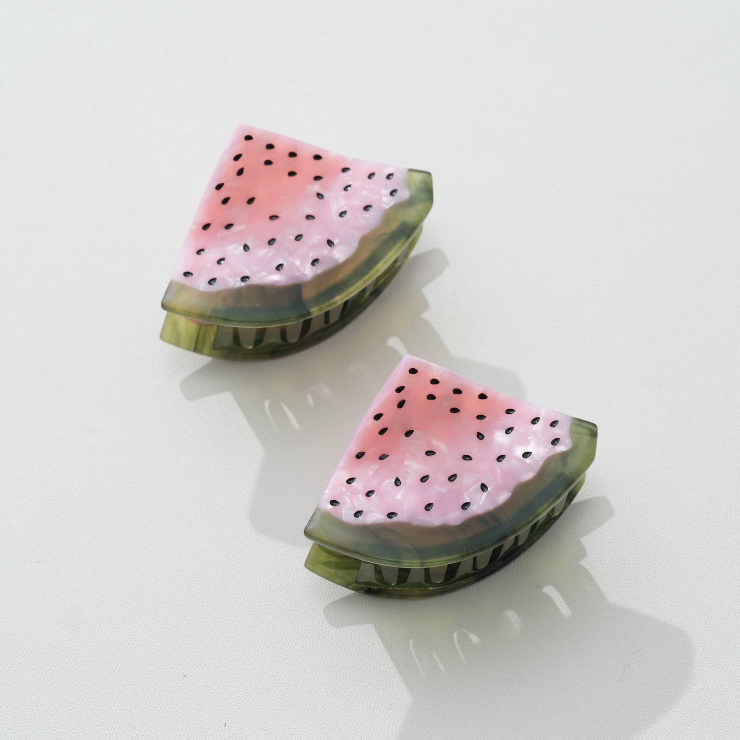 Pink Watermelon Claw Clip - Small
