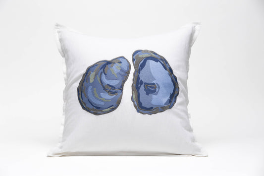 Oyster Large Square Pillow