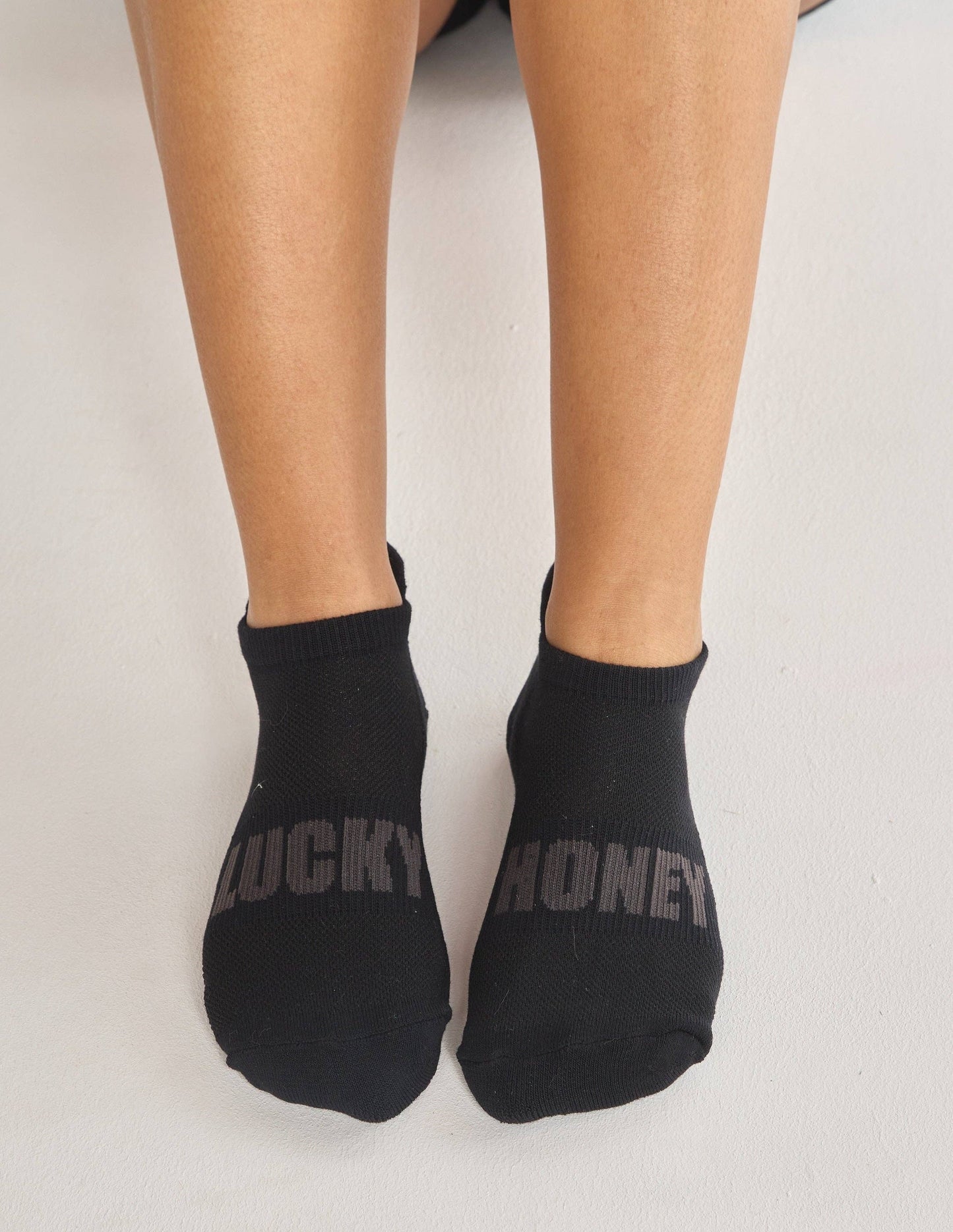 The Ankle Grip Sock: White