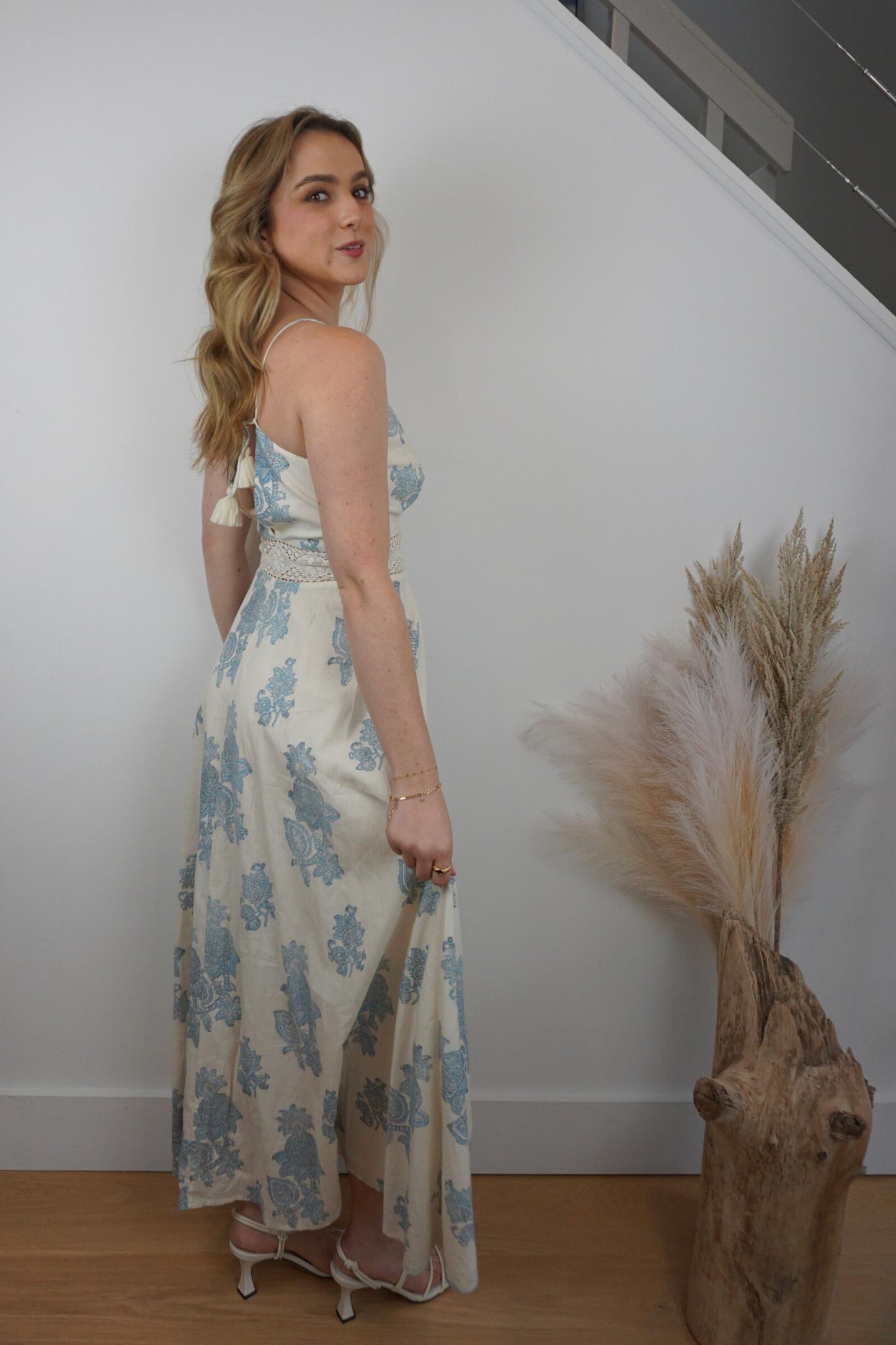 Isabella Maxi Dress - Turquoise