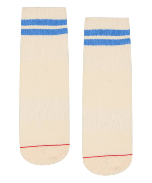 Crew Non Slip Grip Socks - Retro Revival: Large