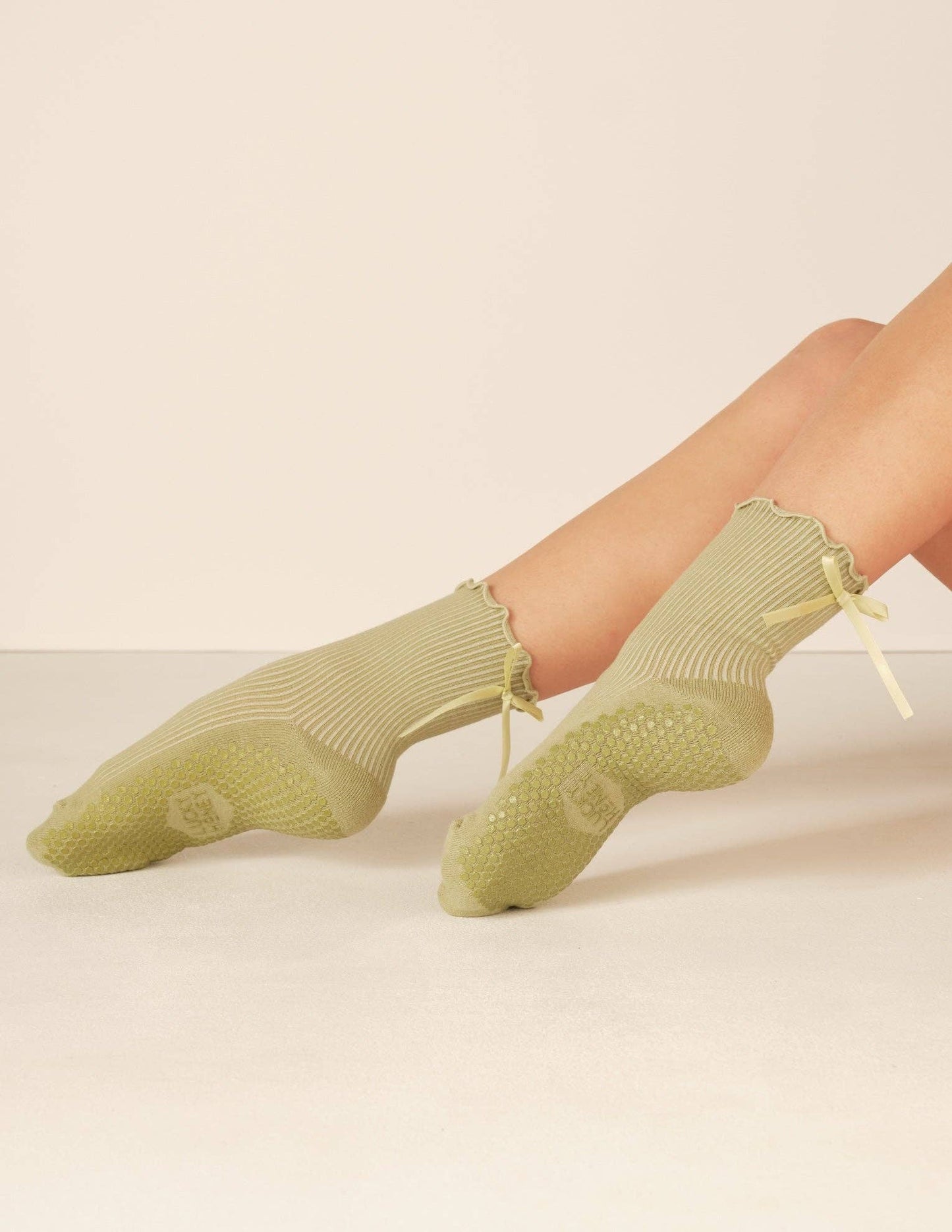 The Juliet Sock: Pistachio