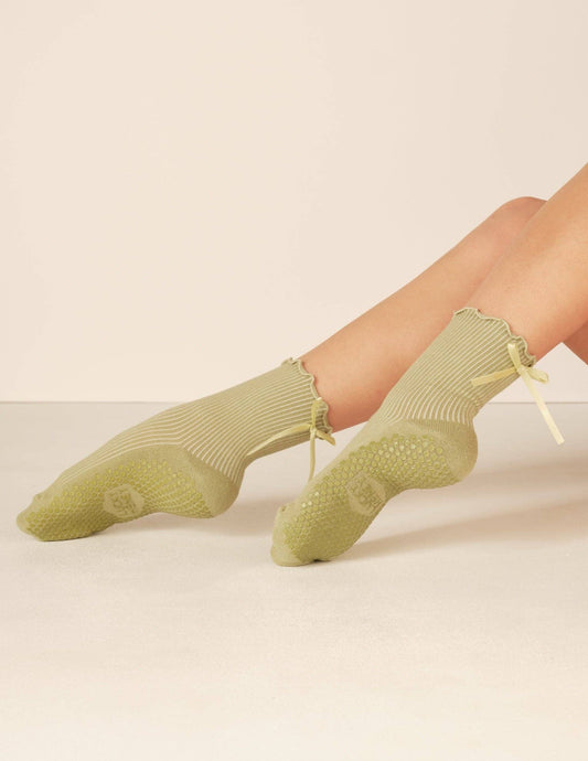 The Juliet Sock: Pistachio