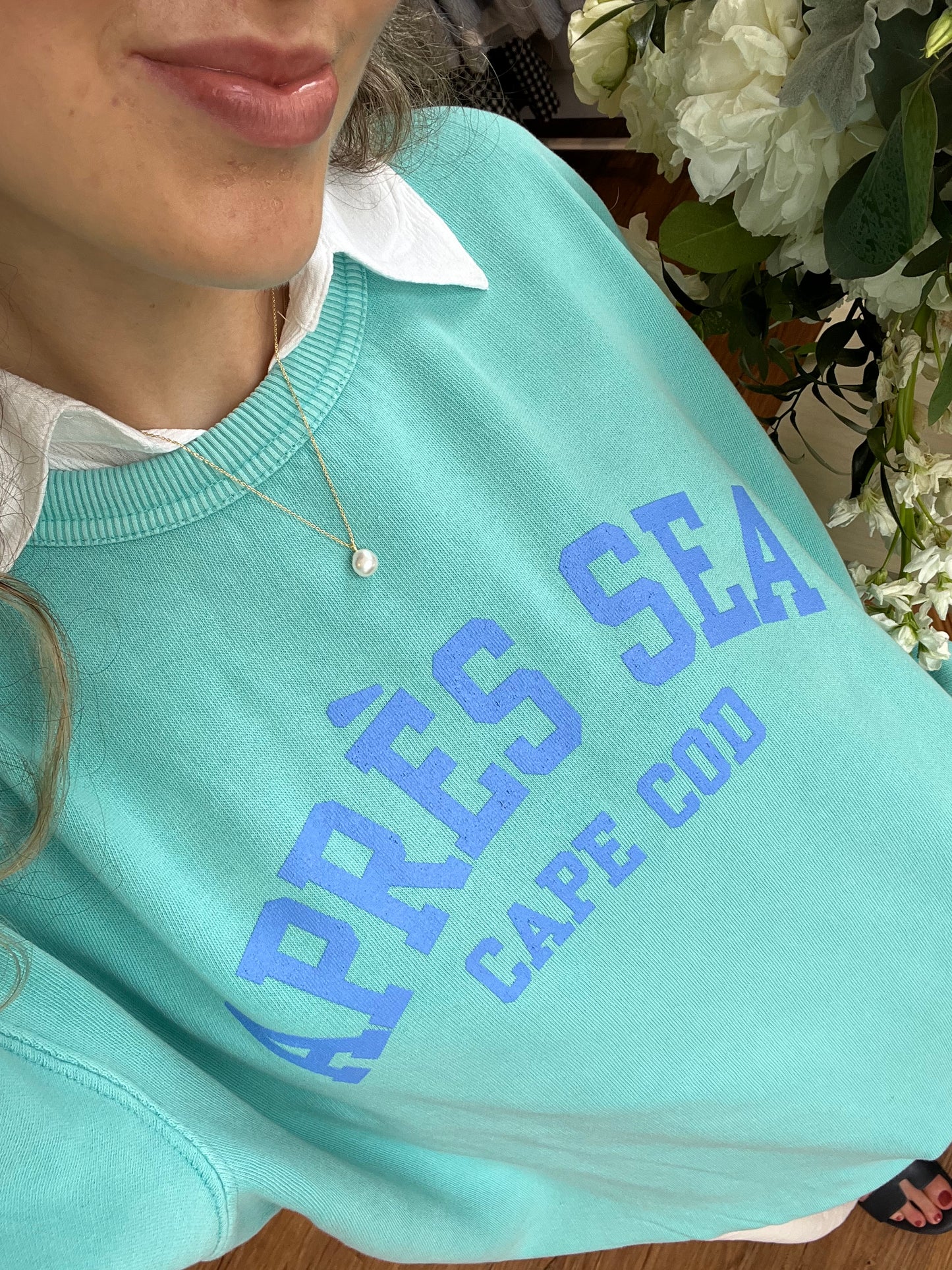 APRÈS SEA CAPE COD ™️ CREW - HYDRANGEA