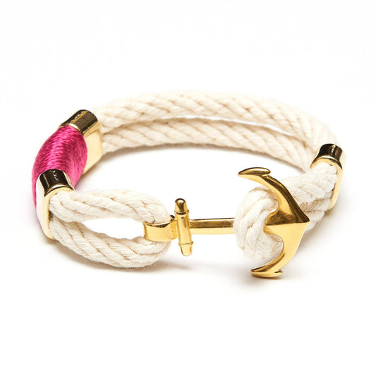 Waverly Bracelet - Ivory/Pink/Gold S