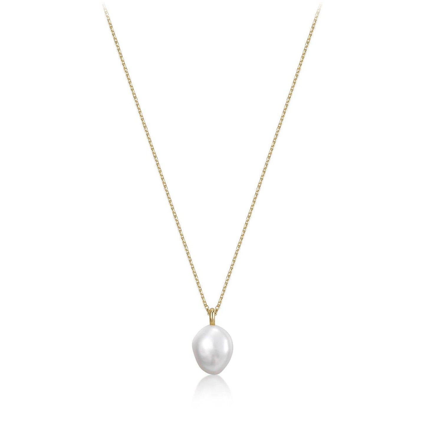 MINI PEARL PENDANT NECKLACE